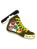 Catch the Patch Schuh EmojiApplikation Bügelbild inBunt