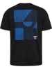 Hummel Hummel T-Shirt Hmlregular Erwachsene in BLACK/BLUE