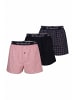 Tom Tailor Boxershort 3Er Pack Clubhouse in rot-hell-Streifen