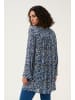 Kaffe Tunika KAamber Regular fit in ElefantSkin/Blue GraphicFlower