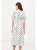 Finn Flare Sommerkleid Punkteleganz in white
