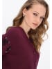 myMo ROCKS Women Cardigan in burgundy
