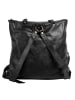 X-ZONE Rucksack echt Leder in schwarz