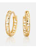 Diamant L'éternel Ohrringe aus 585 Gelbgold