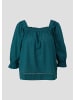 QS Bluse in 6737_petrol