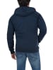 !SOLID Kapuzensweatjacke in blau