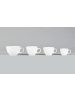 Seltmann Weiden 6er Set Cappuccinotassen mit Untertassen VIP. 220 ml in weiß