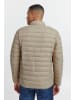 BLEND Leichte Steppjacke Wattierte Basic Übergangsjacke ohne Kapuze in Beige