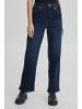 PULZ Jeans Relax-fit-Jeans PZLIVA Jeans Wide Leg 50206792 in blau