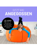 Lumaland Sitzsack Indoor Basketball 170l orange/schwarz  Orange