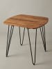 KADIMA DESIGN Esszimmertisch 80x80x76 cm Massivholz, Esstisch mit