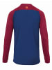 Kempa Longsleeve PRIME LANGARMSHIRT in deep blau/deep rot