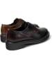 Camper Schnürschuhe " Dean " in Bordeaux Schwarz