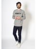 HONESTY RULES Sweat " Logo Embro " in grey-mel