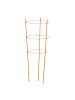 relaxdays 6 x Rankhilfe in Orange - (H)76 x Ø 28 cm
