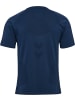 Hummel T-Shirt "Hiit Seamless T-Shirt S/S" in Blau