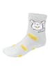 TupTam Kinder Socken Mädchen Jungen Bunt Gemustert 6er Pack in rosa/gelb