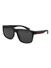 Polaroid Männer Sonnenbrille Rechtwinklig Schwarz