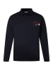 Men Plus Poloshirt in navy blau