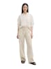 Marc O'Polo Leinenhose wide in Medium Brown