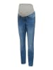 mama licious Umstandsjeans mit Slim Fit in Medium Blue Denim 1