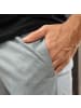 Erwin Müller Sweat Freizeithose, lang in grau meliert