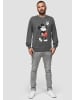 Recovered Sweatshirt Disney Mickey Peace Pose in Grau