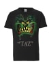 Logoshirt T-Shirt Looney Tunes - Taz Portrait in schwarz
