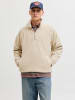 Jack & Jones Fleece Sweatshirt in Oatmeal