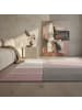 KADIMA DESIGN Teppich Kurzflor Karo Muster Polypropylen Wohnzimmer in Pink