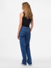 Pieces Straight Fit Jeans in Medium Blue Denim