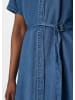 comma Kleid lang in Blau