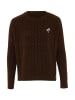 immy Damen Strickpullover in Braun