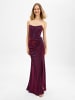 Unique Abendkleid in bordeaux blau - 0002