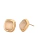 faina Women Stud Earrings in Rose Gold