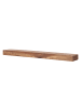 home24 home24 Wandboard (1er Set) - Sheesham - Massivholz Sheesham - 120.0 x 8.0 x 20.0 cm in Sheesham