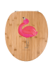 Mr. & Mrs. Panda holz toilettensitz Flamingo Stolz ohne Spruch in Braun