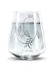 Mr. & Mrs. Panda Wasserglas Sternzeichen Jungfrau ohne Spruch in Transparent