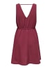 ONLY Kleid in Ruby Wine