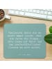 Mr. & Mrs. Panda Mouse Pad Spruch Hoffnung und Liebe mit Spruch in Meeresbrise