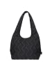 Zwei Cleo Schultertasche 36 cm in black new