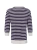 Olsen Strickshirt Henny in lila weiß