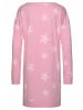 ARIZONA Nachthemd in rosa + grau