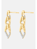Diamant Exquis Ohrringe aus 375 Gelbgold mit Diamant