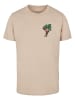 Mister Tee Mister Tee Herren Flamingo T-Shirt Round Neck in sand