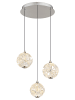 Globo lighting Hängeleuchte "VIRINA" in silver