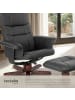 tectake Fernsehsessel ,  Belastbarkeit 120 kg, schwarz/braun