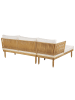 Beliani Kissenbezug CREMONA in Weiß - (W) 148 x (H) 10 x (L) 62 cm