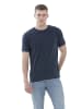 Mey Rundhals T-Shirt für Herren in blau