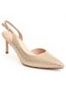 Montevita Pumps Heel Shoe Festshoe3 Gold in Golden
